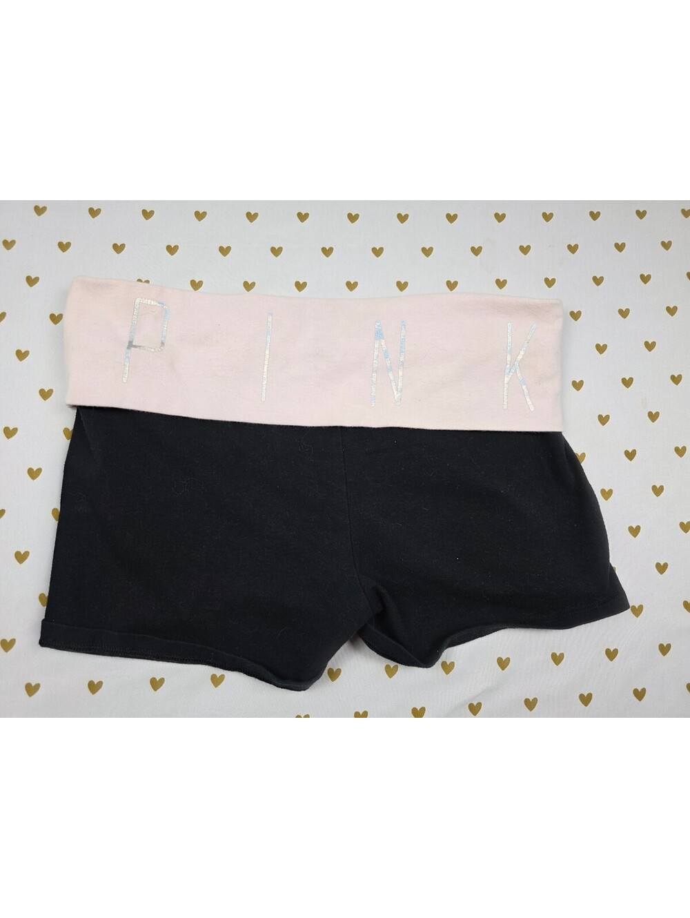 Victorias Secret PINK Foldover Yoga Shorts Vintage Y2k Medium
